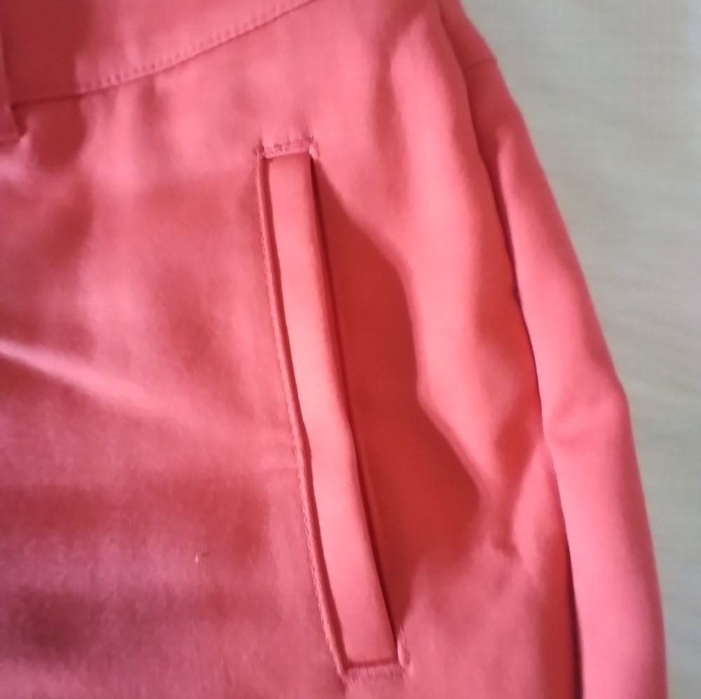 so Slimming by Chico's orange dress pants - Picture 4 of 10